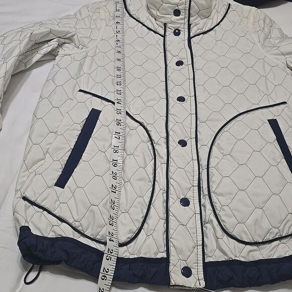 Landi Fancy Reversible Trapuntino Quilted Jacket Italy 40 - Picture 8 of 13